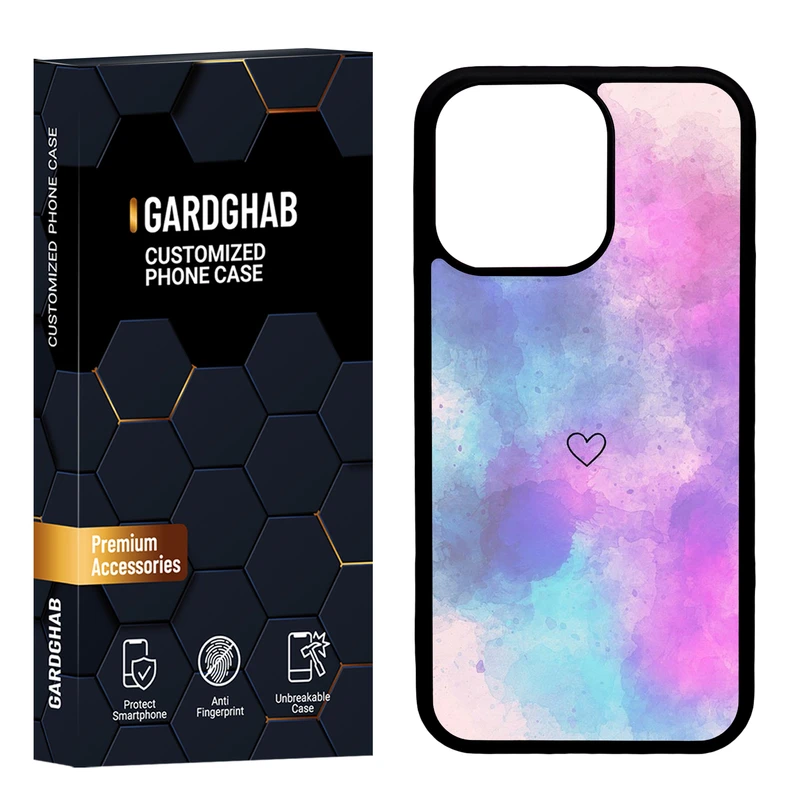 کاور گارد قاب مدل پشت گلس دخترانه مناسب برای گوشی موبایل اپل iPhone 13 Pro