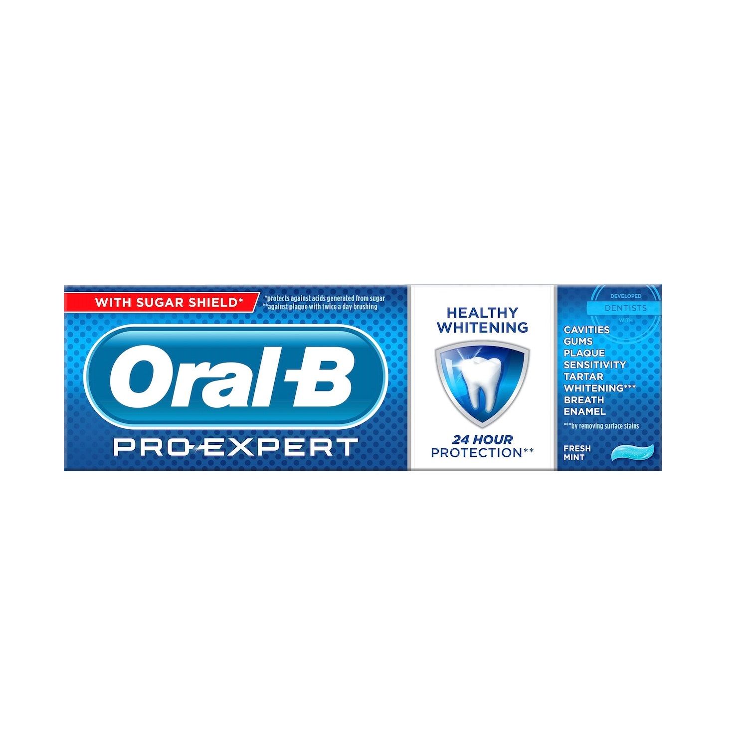 خمیر دندان اورال-بی مدل HEALTHY WHITENING حجم 75 میلی لیتر -  - 1