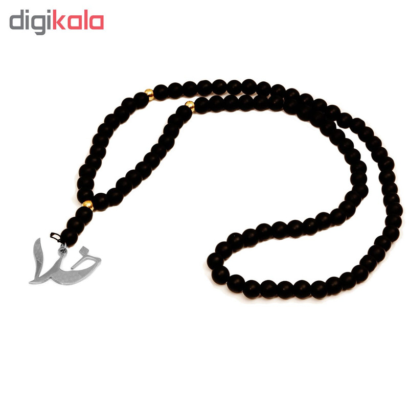 گردنبند مردانه مهره ای طرح خدا کد G101