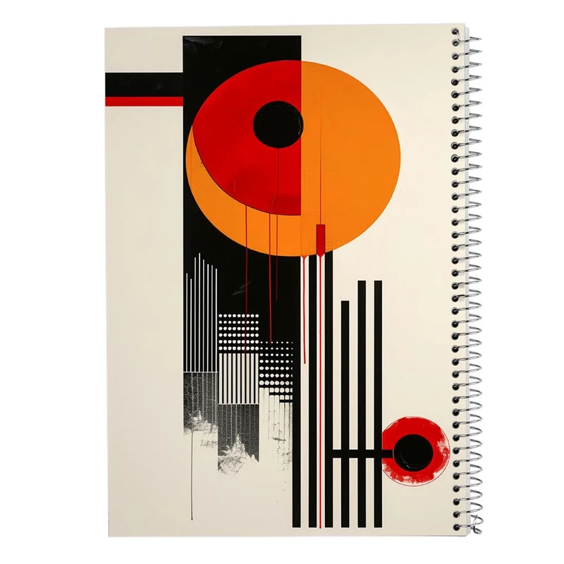 دفتر نقاشی 50 برگ مدوپد مدل اشکال فانتزی کد DF16281