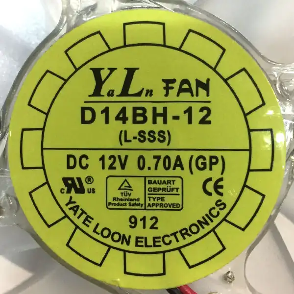 فن کیس مدل Y.L FAN D14BH-12