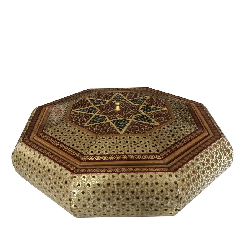 شکلات خوری خاتم کاری کد GD3