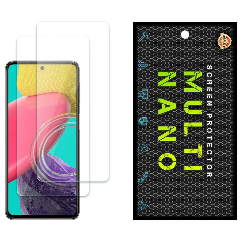محافظ صفحه نمایش مولتی نانو مدل X-S2N مناسب برای گوشی موبایل سامسونگ Galaxy M53 بسته دو عددی