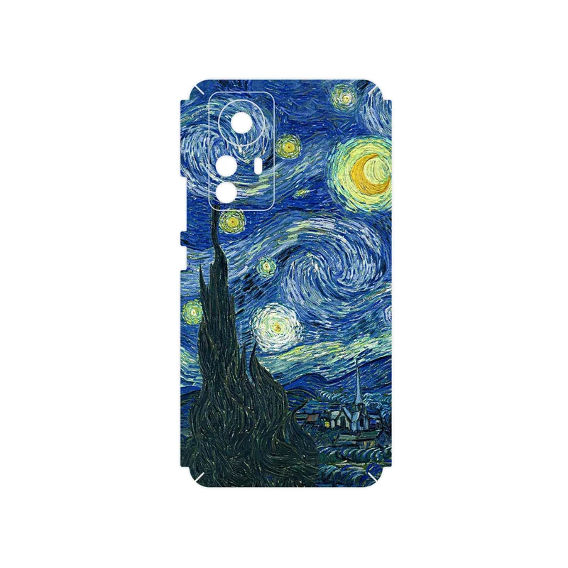 برچسب پوششی ماهوت مدل The Starry Night of van Gogh مناسب برای گوشی موبایل شیائومی 12 Pro
