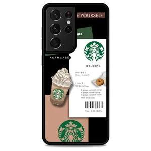AKAM AMCWSGS21U-STARBUCKS10 Cover For Samsung Galaxy S21 Ultra