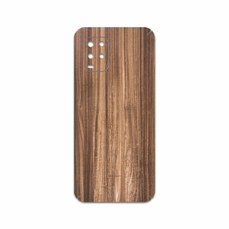 برچسب پوششی ماهوت مدل Light Walnut Wood مناسب برای گوشی موبایل شیائومی Mi 10 Lite 5G
