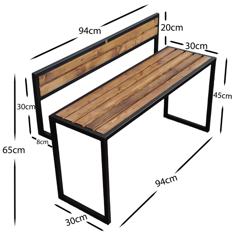 نیمکت مدل PB4B