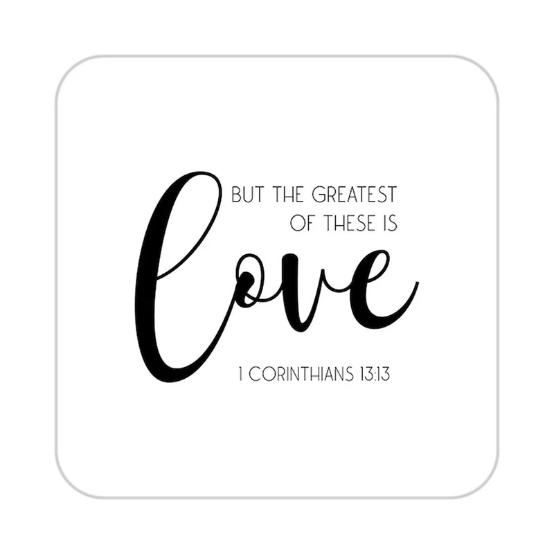 زیر لیوانی کاکتی طرح عاشقانه مدل mp37603