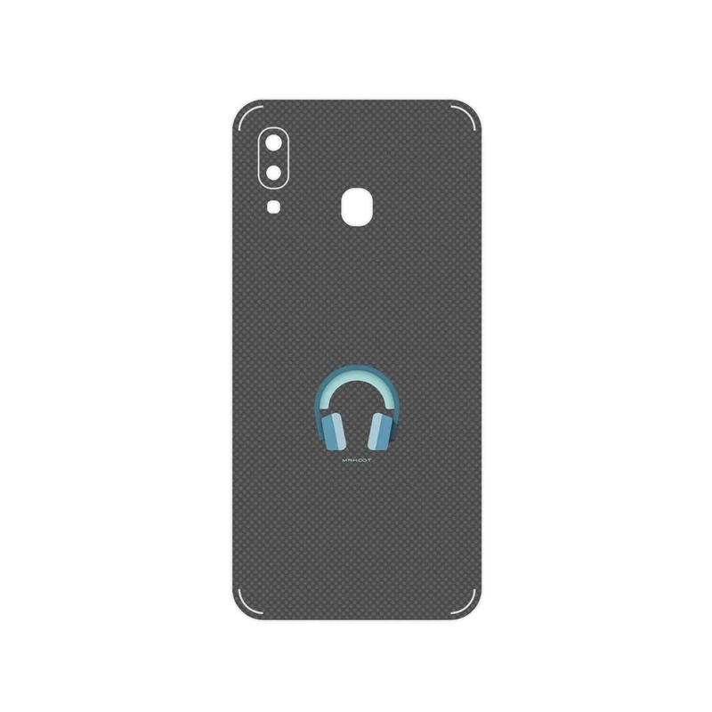 برچسب پوششی ماهوت مدل Minimal Headphone Icon مناسب برای گوشی موبایل سامسونگ Galaxy A20e
