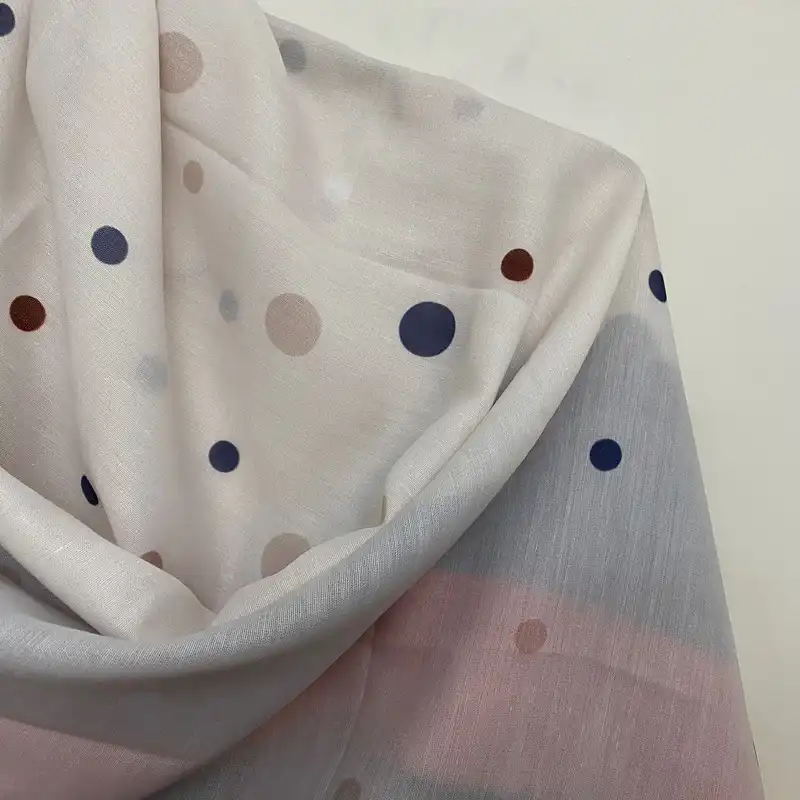 روسری زنانه مدل نخی چهارفصل قواره بزرگ کد 1754