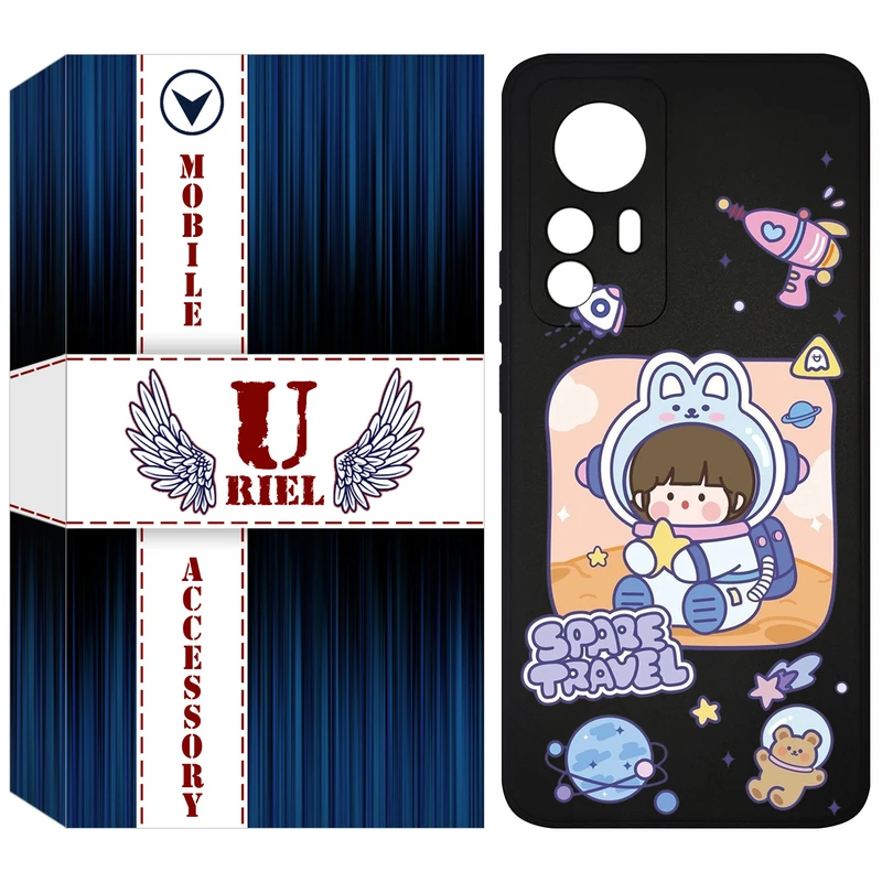 کاور یوریل مدل KSH کد 9 طرح دختر فضانورد مناسب برای گوشی موبایل شیائومی 12T