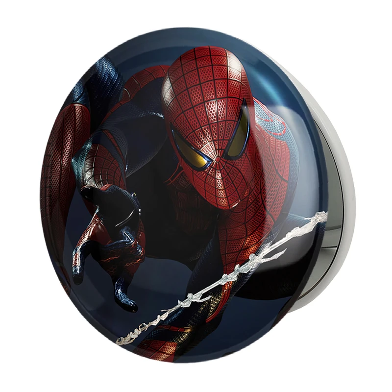 آینه جیبی خندالو طرح پیتر پارکر مردعنکبوتی مدل تاشو کد 30842