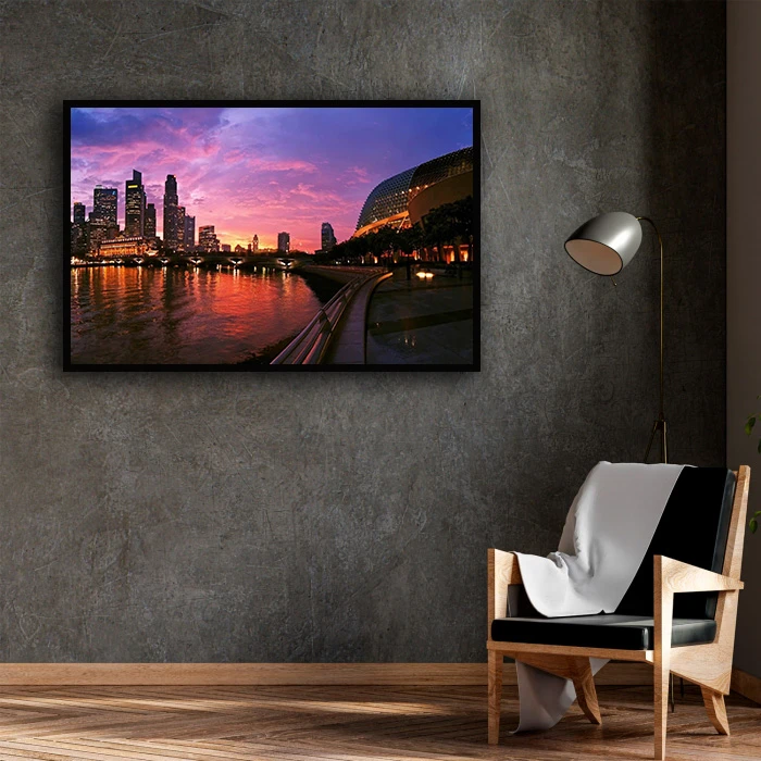 تابلو نوری بکلیت طرح منظره شهری مدل B-D1740