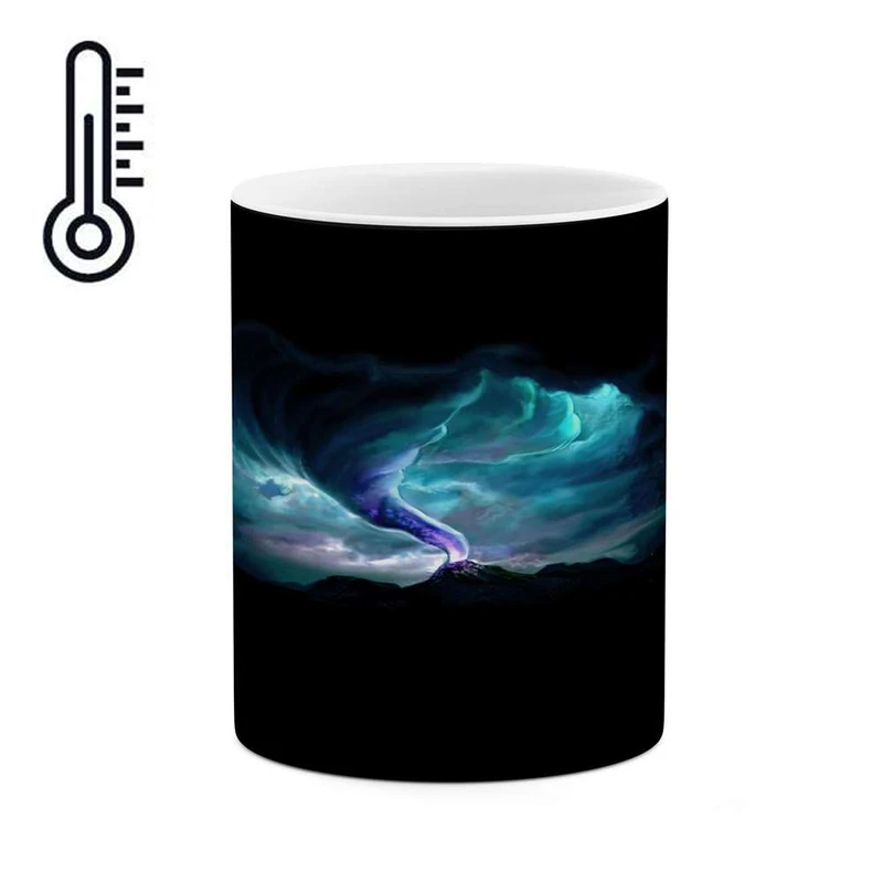 ماگ حرارتی کاکتی مدل نقاشی کد mgh13883