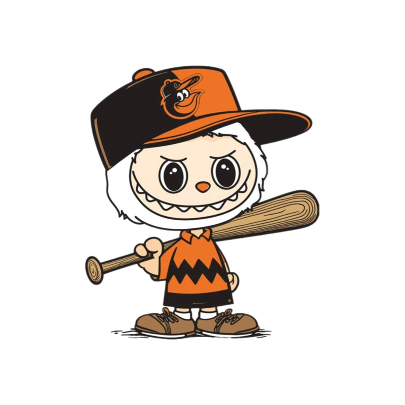 استیکر پارچه و لباس پاد آفرین مدل لبوبو کد 56