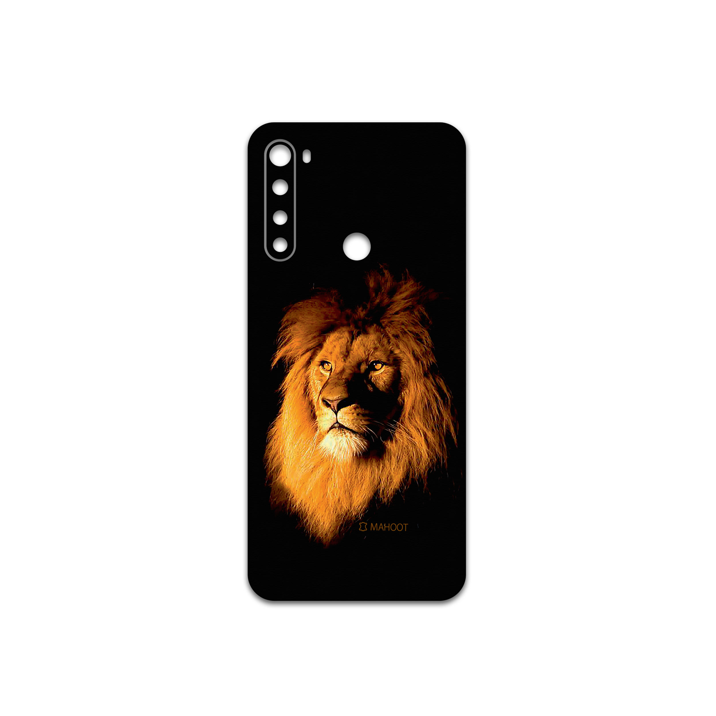 برچسب پوششی ماهوت مدل Lion مناسب برای گوشی موبایل شیائومی Redmi Note 8T