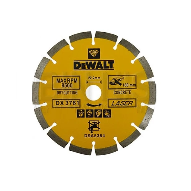 صفحه برش گرانیت دیوالت مدل DX3761 سایز 180 میلی‌متر