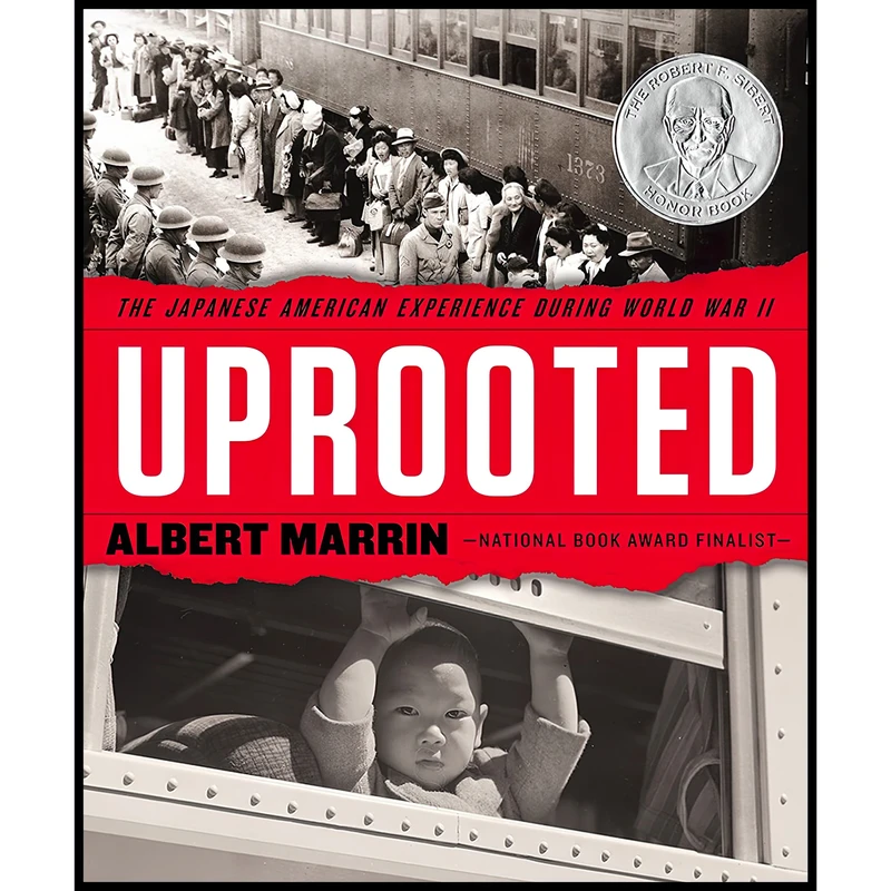 کتاب Uprooted اثر Albert Marrin انتشارات Knopf Books for Young Readers