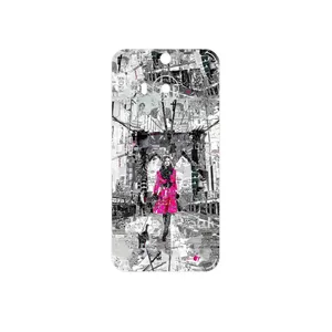 MAHOOT Collage of Catwalk Bridge Cover Sticker for HTC One M9
