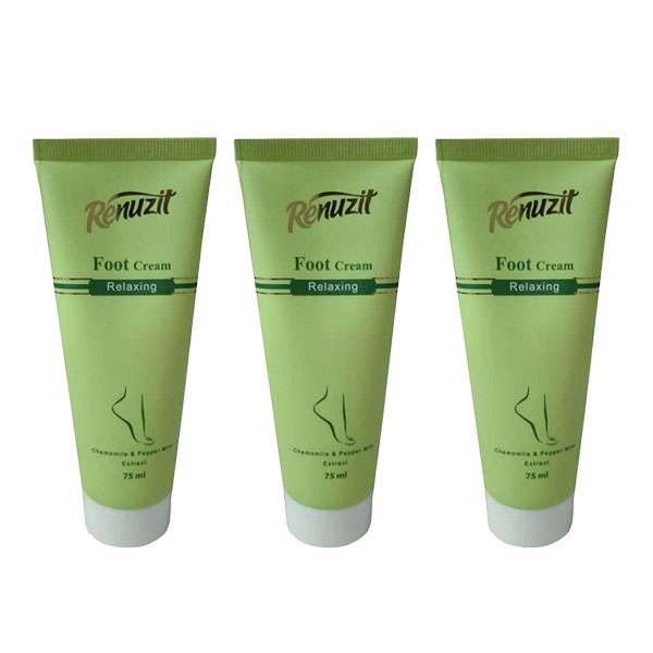 کرم رفع خستگی پا رینوزیت مدل عصاره نعنا حجم 75 میلی لیتر مجموعه 3 عددی کرم رفع خستگی پا رینوزیت مدل عصاره نعنا حجم 75 میلی لیتر مجموعه 3 عددی