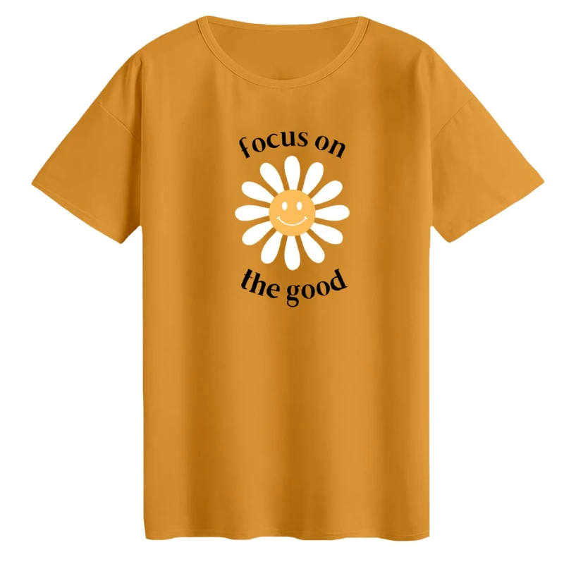 تی‌شرت لانگ آستین کوتاه زنانه مدل تکست مینیمال کد 05