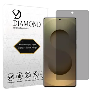 Diamond Hydrogel model privacy Screen Protector for Samsung Galaxy S25 Ultra mobile phone