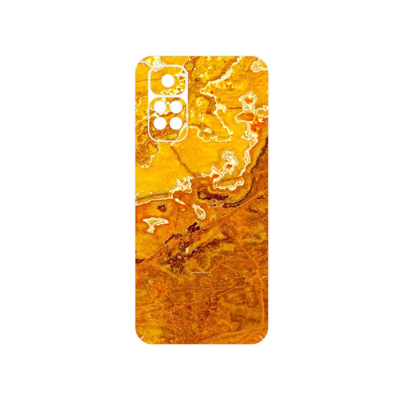 برچسب پوششی ماهوت مدل Gold Marble مناسب برای گوشی موبایل شیائومی Redmi Note 11S