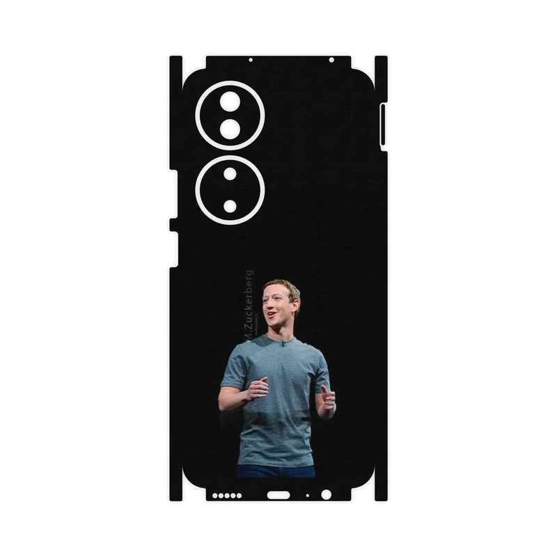 برچسب پوششی ماهوت مدل Mark_Zuckerberg-FullSkin مناسب برای گوشی موبایل آنر X7b