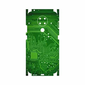 MAHOOT Green Printed Circuit Board-FullSkin Cover Sticker for Nokia 3.4