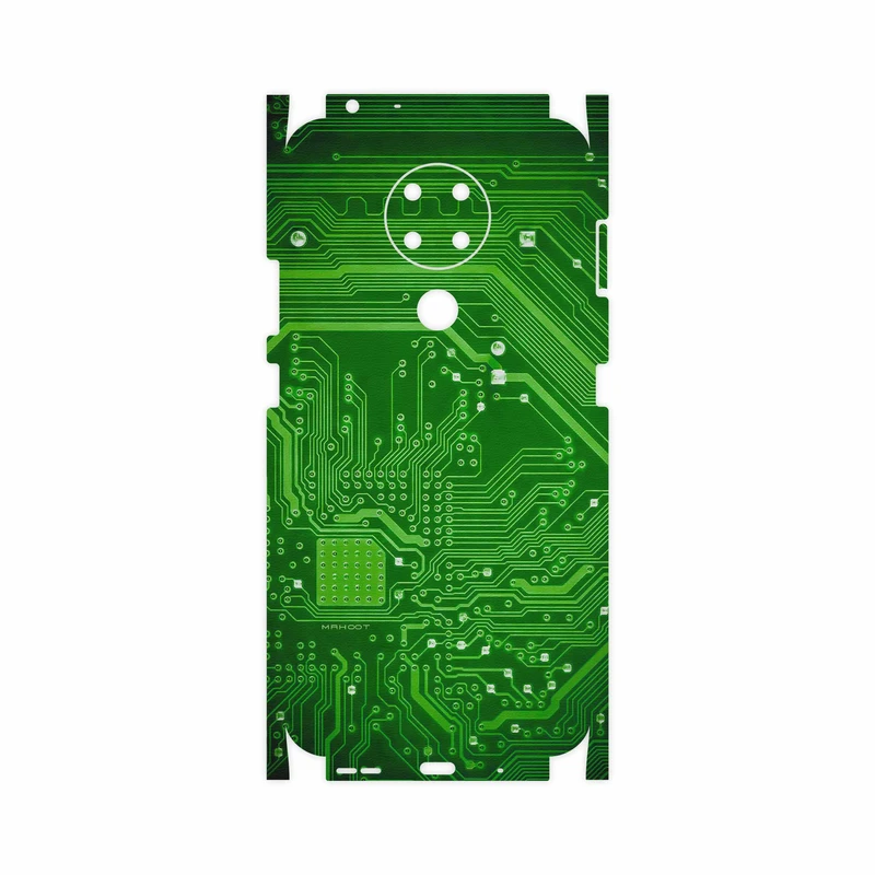 برچسب پوششی ماهوت مدل Green Printed Circuit Board-FullSkin مناسب برای گوشی موبایل نوکیا 3.4