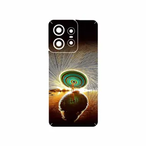 MAHOOT Night Light Fountain Cover Sticker for Motorola Edge 50 Pro