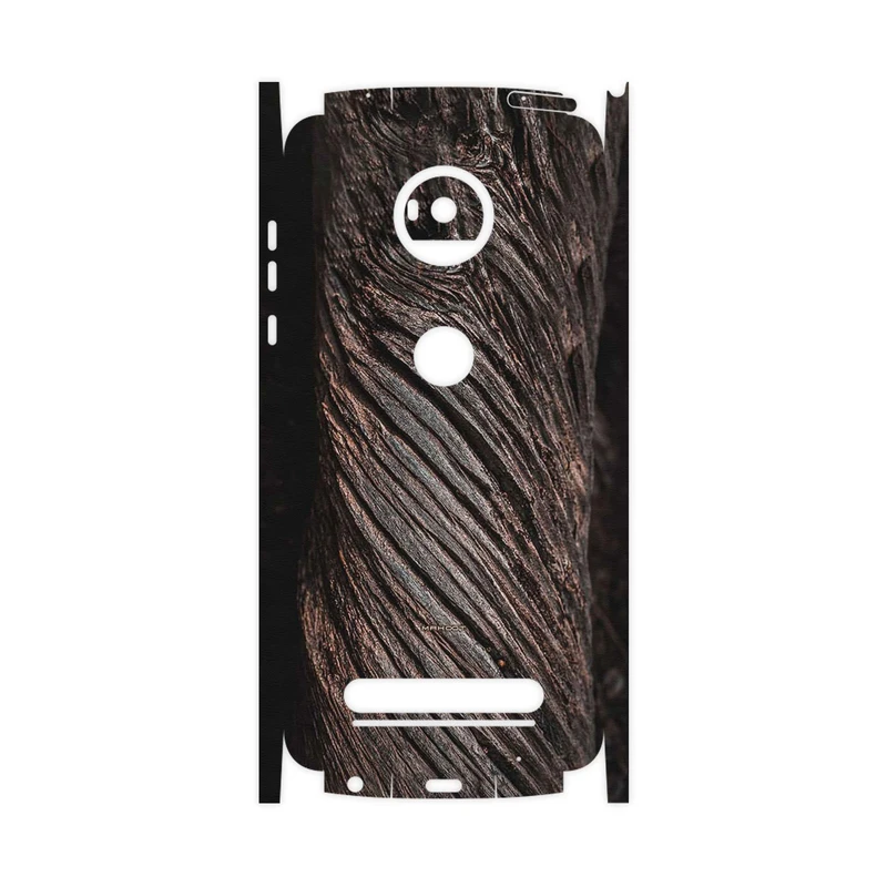 برچسب پوششی ماهوت مدل Wood Texture 9-FullSkin مناسب برای گوشی موبایل موتورولا Moto Z2 Play