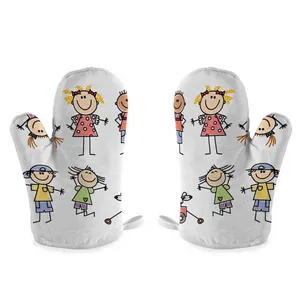 دستکش فر شمسه نگار مدل A23 بسته 2 عددی