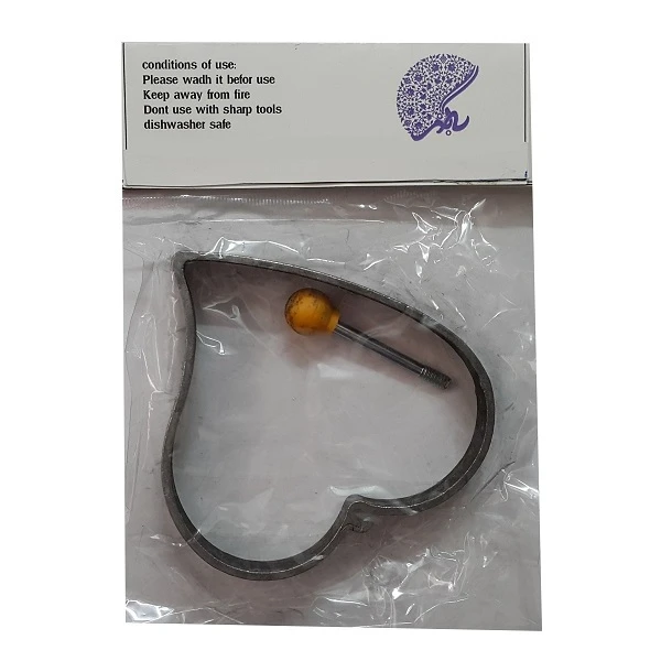 قالب تخم مرغ به گز مدل قلب