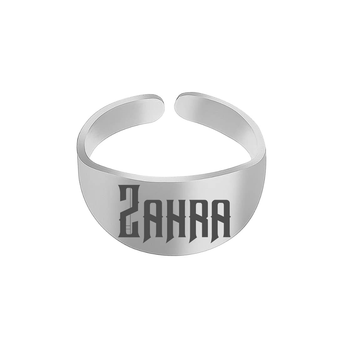 انگشتر نقره زنانه ترمه 1 مدل زهرا کد 002 RSIL