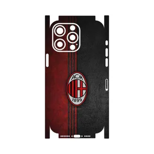MAHOOT AC_Milan-FullSkin Cover Sticker for Apple iPhone 15 Pro Max