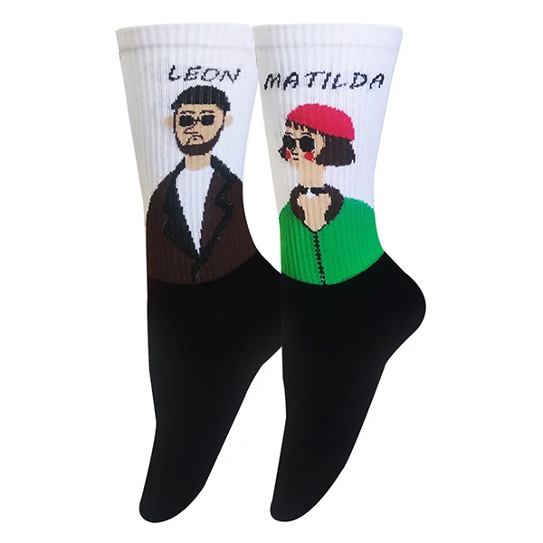 جوراب ساق بلند زنانه تن پوش هنگامه مدل پنبه کش اسپرت لئون تا به تا کد Z1