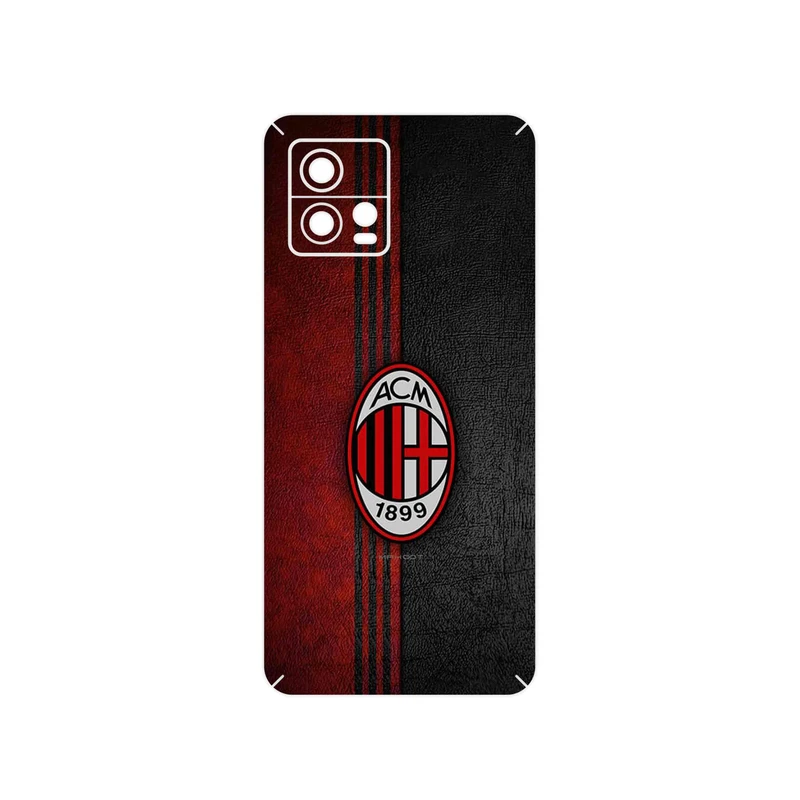 برچسب پوششی ماهوت مدل AC_Milan مناسب برای گوشی موبایل موتورولا Moto G72