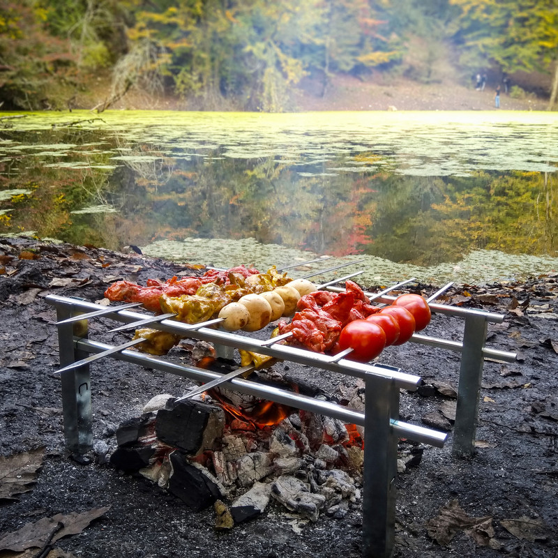 منقل سفری برزو دیزاین مدل تاشو کم‌حجم