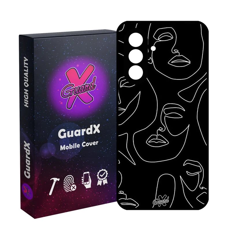 کاور گارد ایکس طرح Girl مدل 10392 مناسب برای گوشی موبایل سامسونگ Galaxy S24 FE