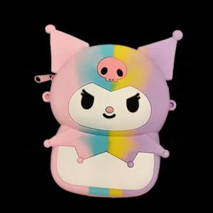 کیف رودوشی دخترانه مدل عروسک کرومی سیلیکونی