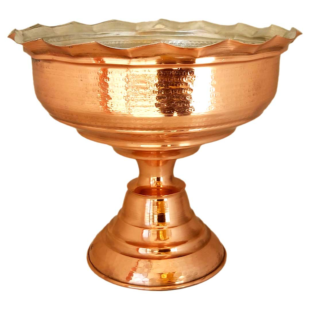 میوه خوری مسی مدل الماس کد1
