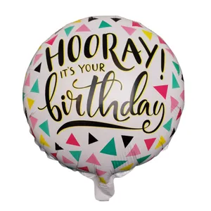 بادکنک فویلی مدل Happy Birthday