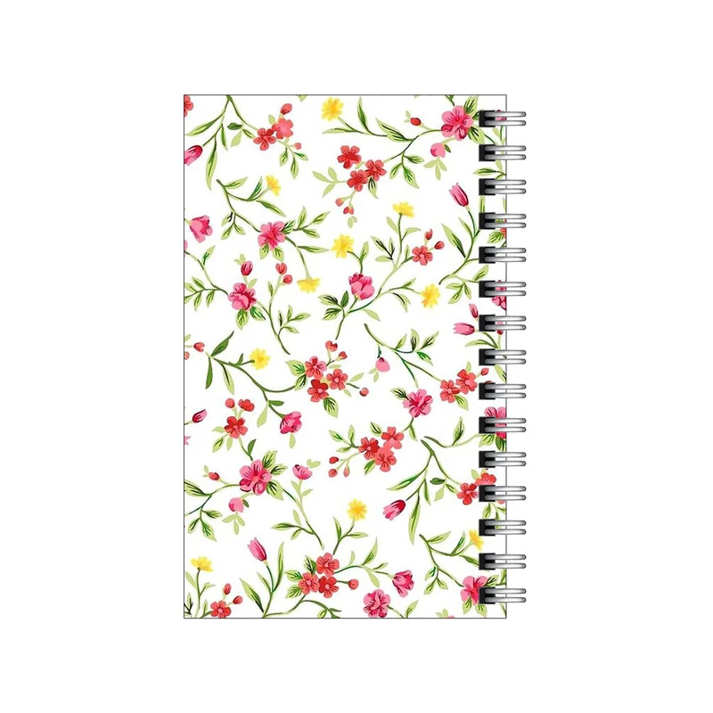 دفترچه یادداشت مدل to do list طرح گل گلی کد 6882376