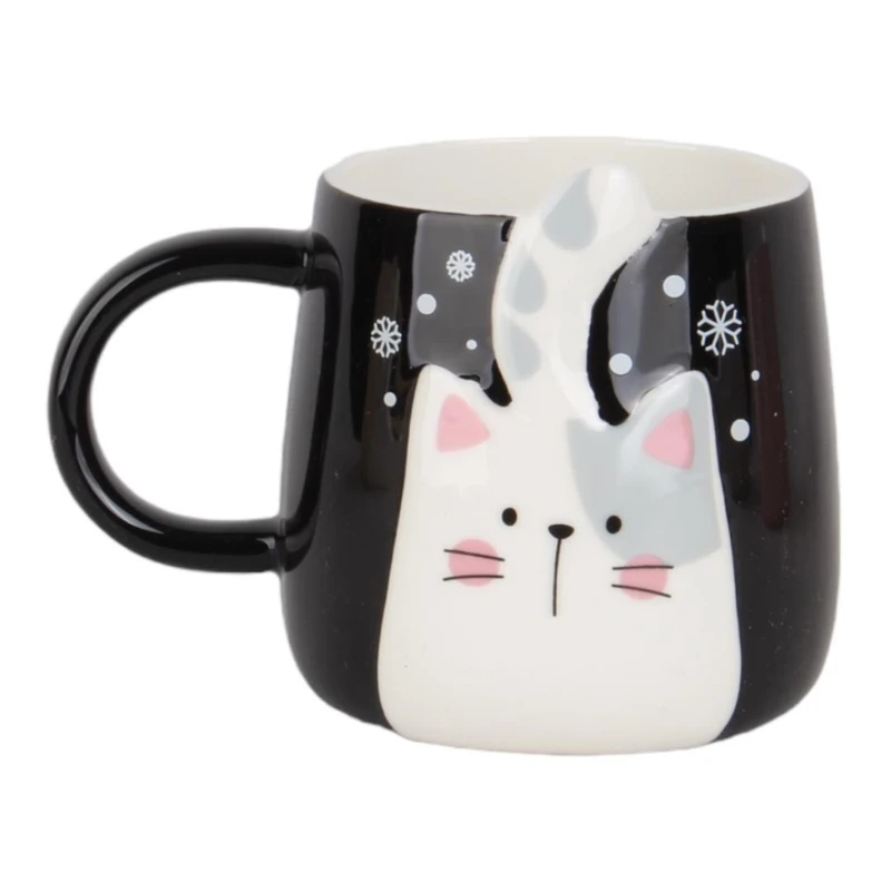 ماگ مدل سرامیکی طرح گربه کیوت