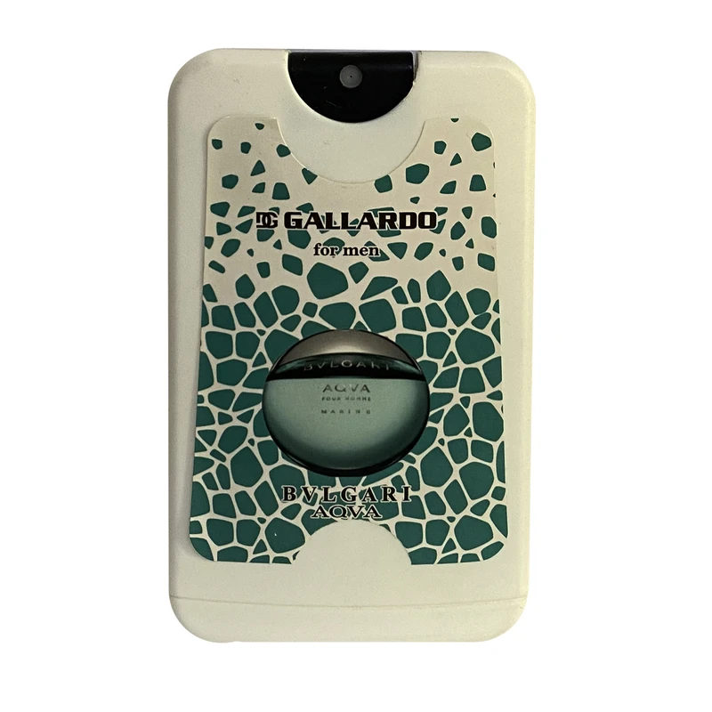 عطر جیبی مردانه گالاردو مدل آکوا بولگاری با رایحه خنک حجم 45 میلی‌لیتر