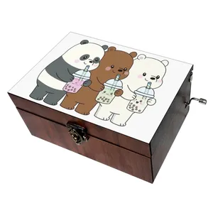 جعبه موزیکال مدل خرس کله پوک کد B390 