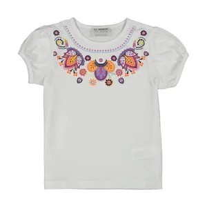 بلوز دخترانه ال سی وایکیکی مدل 1S52161Z4-K7U-BRIGHTWHITE