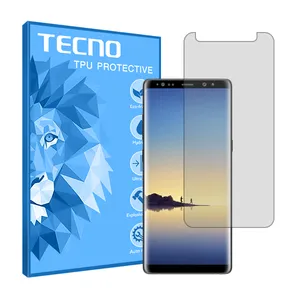 Transparent Tecno screen protector HyGEL model suitable for Samsung Galaxy Note 8 mobile phones