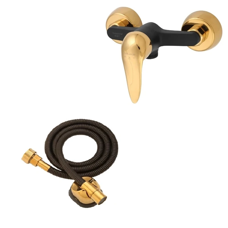 شیر سرویس بهداشتی ترنم مدل ارکیده MT به همراه شلنگ